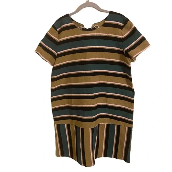 knee length dresses for ladies Maeve Bubble Mini Dress – Handzy Shop + Studio main image 0